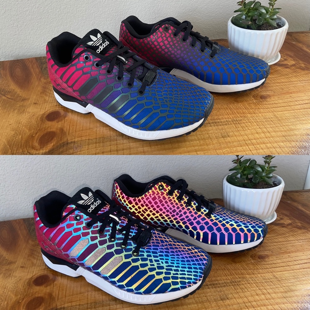 Women’s Adidas ZX Flux Xeno reflective sneaker